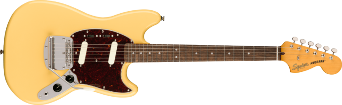 Classic Vibe '60s Mustang® - Vintage White / Indian Laurel / Poplar