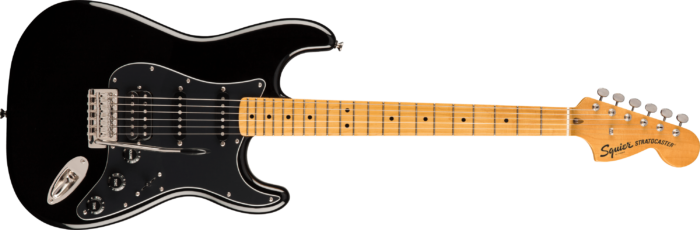 Classic Vibe '70s Stratocaster® HSS - Black / Maple / Poplar