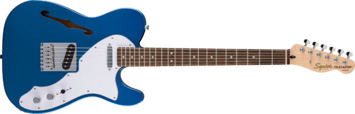 Limited Edition Affinity Series® Telecaster® Thinline - Lake Placid Blue / Indian Laurel / Poplar