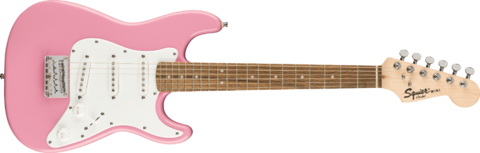 Mini Stratocaster® - Pink / Indian Laurel / Poplar