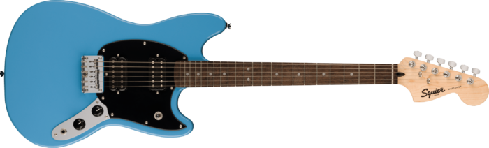 Squier Sonic® Mustang® HH - California Blue / Indian Laurel / Poplar