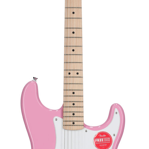 Squier Sonic Strat HT H Hard Tail MM Flash Pink