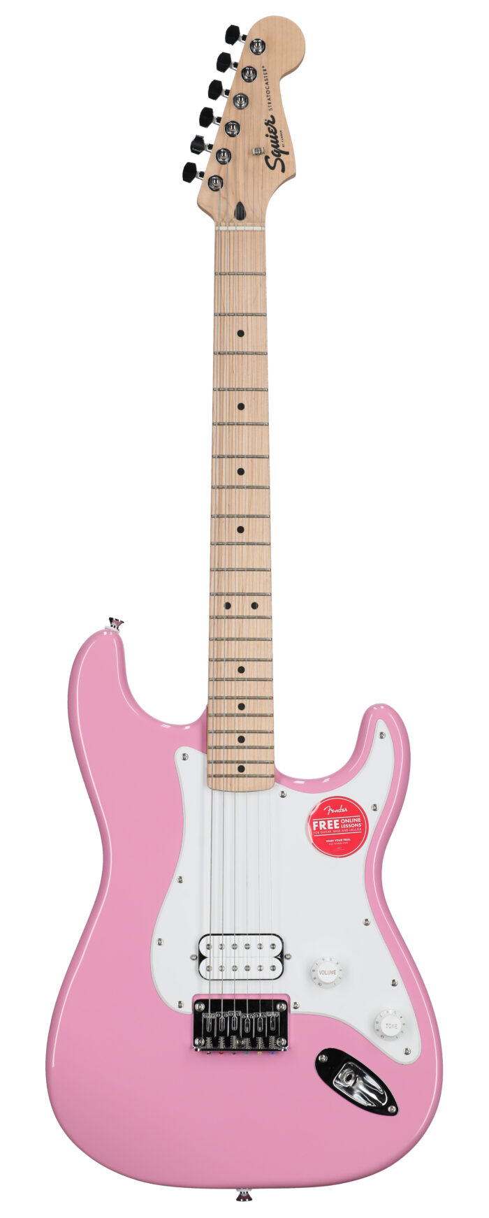 Squier Sonic Strat HT H Hard Tail MM Flash Pink