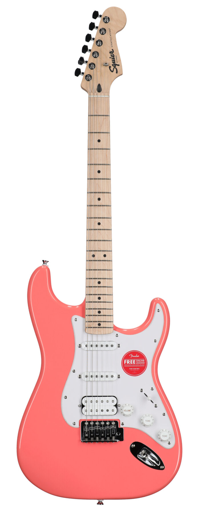Squier Sonic Stratocaster HSS MN Tahitian Coral