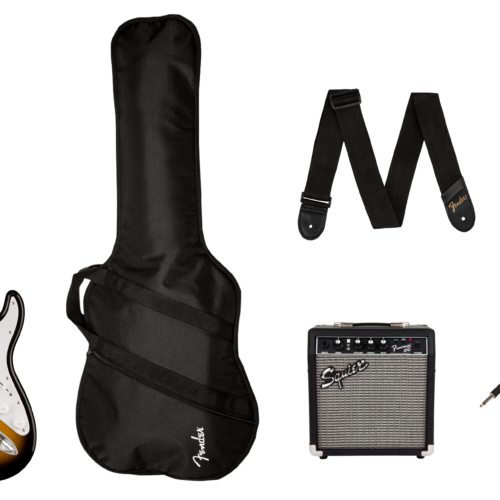 Squier Sonic® Stratocaster® Pack - 2-Color Sunburst / Maple