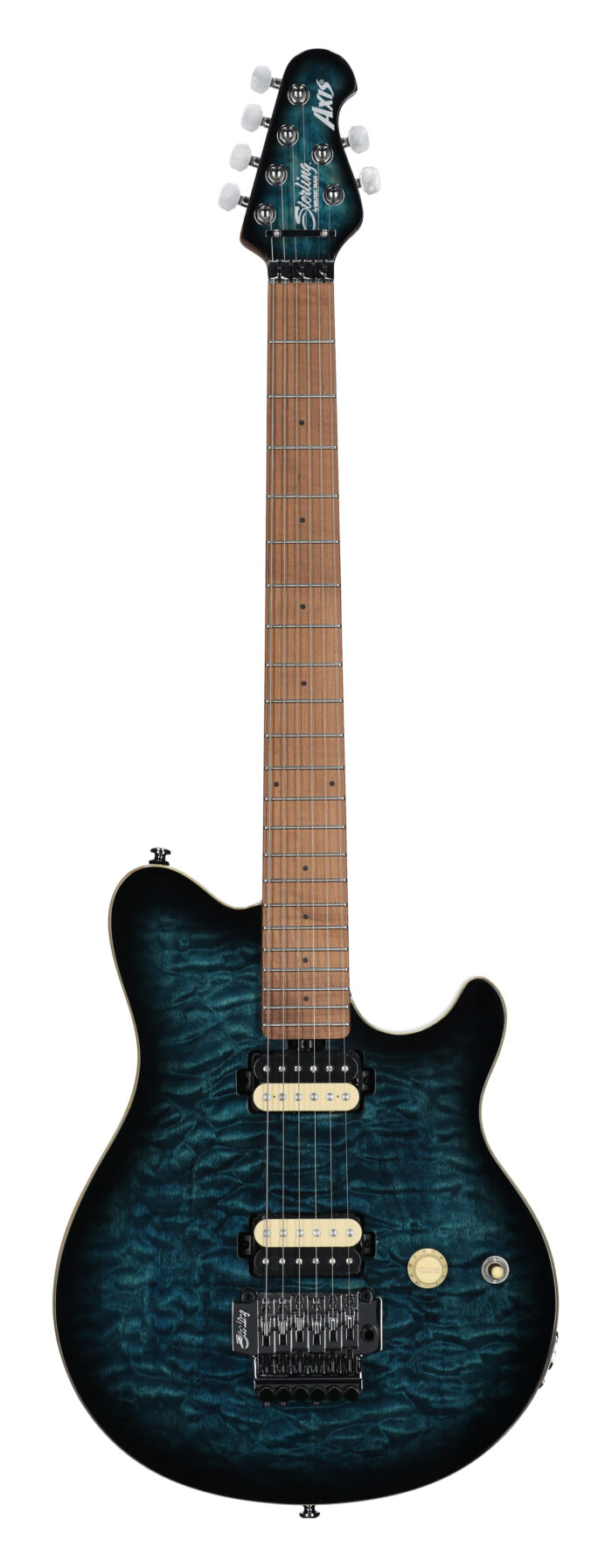Sterling AX50QM Axis Electric Guitar Yucatan Blue