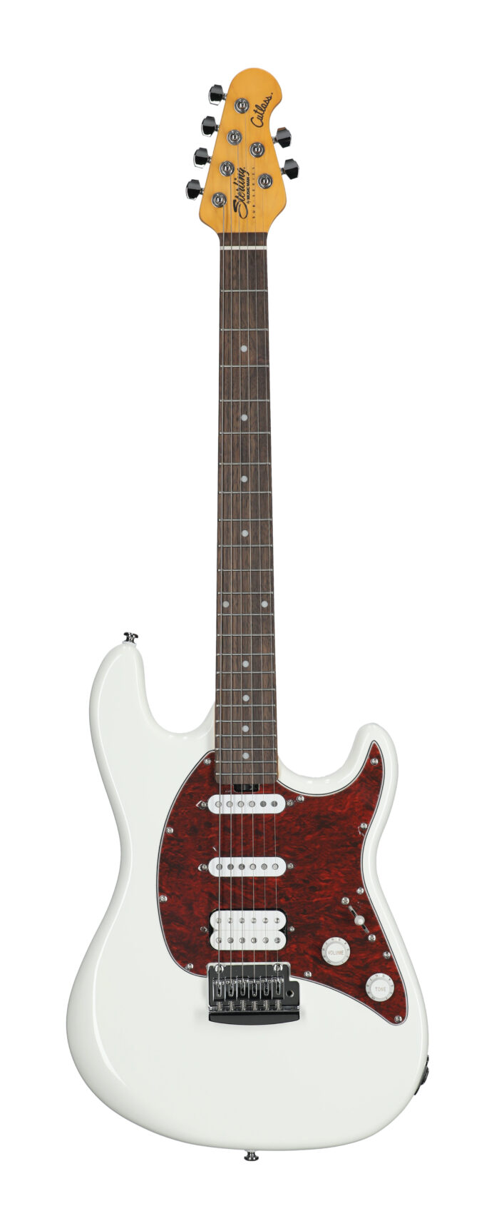 Sterling CT30CHSS Cutlass HSS Guitar Olympic White