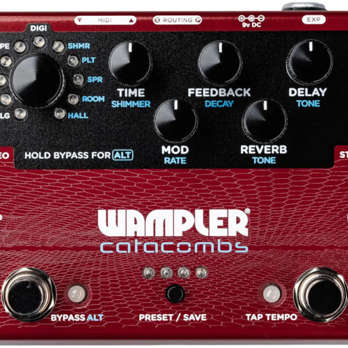 Wampler Catacombs Reverb and Delay Pedal