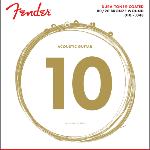 80/20 Dura-Tone® Coated Acoustic Guitar Strings