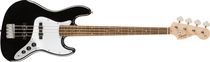 Affinity Series® Jazz Bass® - Black / Indian Laurel / Poplar