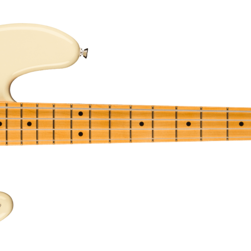 American Professional II Jazz Bass® - Olympic White / Maple / Alder