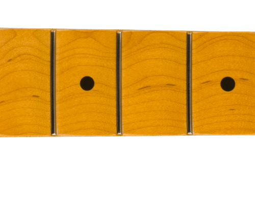 American Professional II Stratocaster® Neck with Scalloped Fingerboard - Natural / Scalloped Maple / Black Dot