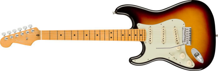 American Ultra Stratocaster® Left-Hand - Ultraburst / Maple / Alder