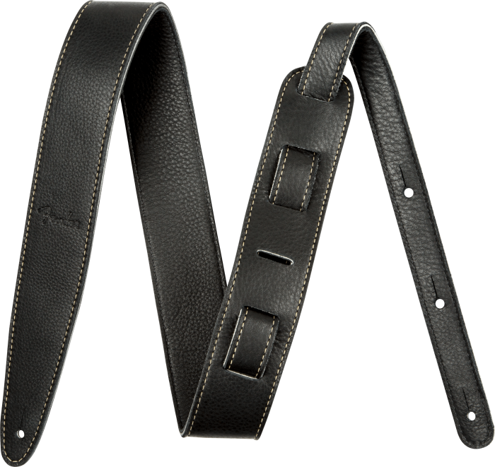 Artisan Crafted Leather Straps - Black / 2" (50.8 mm)