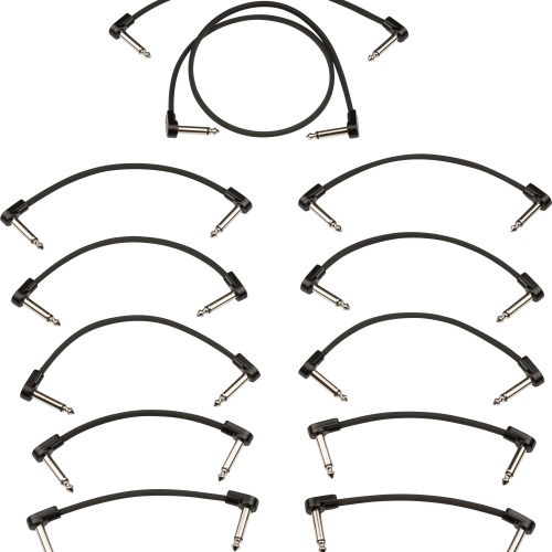 Blockchain™ Patch Cable Kits - Black / Medium Pack / Angle/Angle