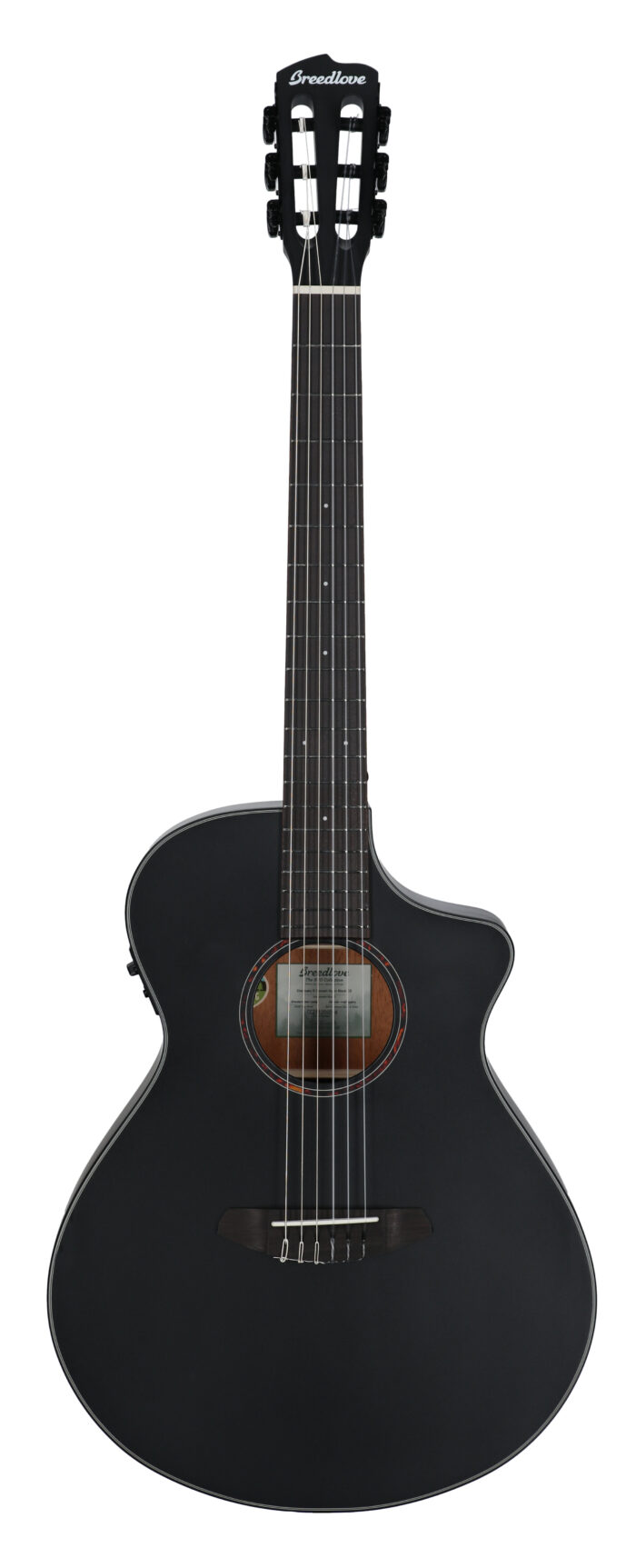 Breedlove Discovery S Concert CE Nylon Satin Blck