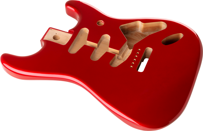 Classic Series 60's Stratocaster® SSS Alder Body Vintage Bridge Mount - Candy Apple Red - Image 2