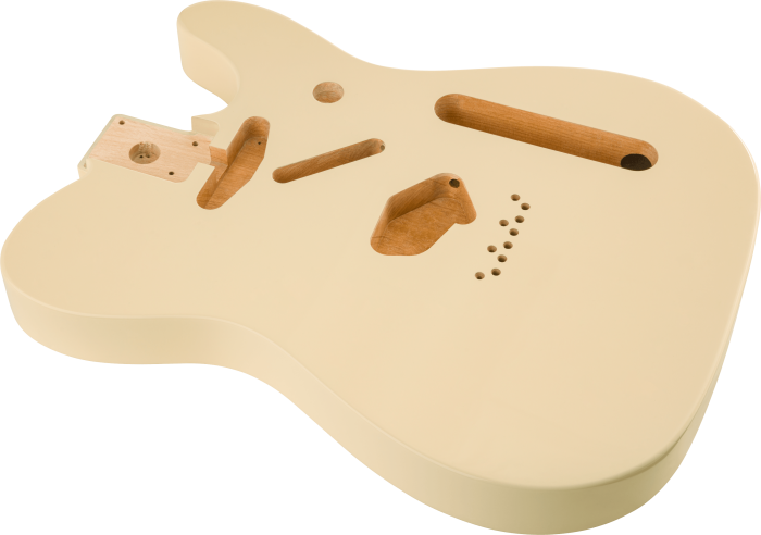 Classic Series 60's Telecaster® SS Alder Body Vintage Bridge Mount - Olympic White - Image 2