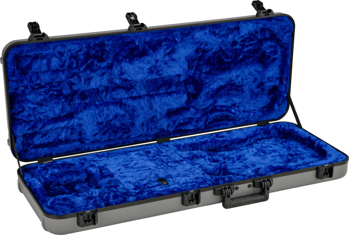 Deluxe Molded Case -  Stratocaster®/Telecaster®- Silver/Blue - Image 2