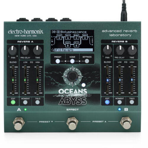 Electro Harmonix Oceans Abyss Advanced Reverb Lab