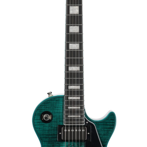 Epiphone EXCLUSIVE IG LP Custom Widow Peacock W/B