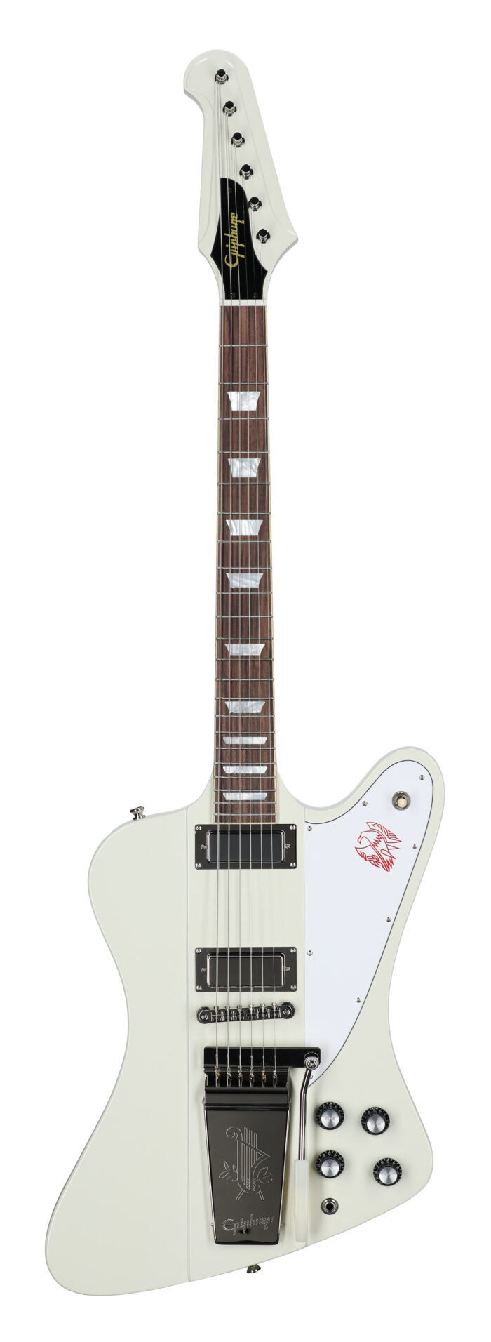 Epiphone IGC 1963 Firebird V Polaris White W/C