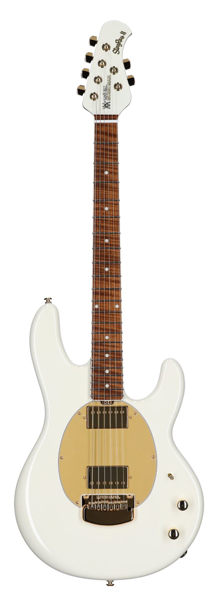 Ernie Ball Music Man StingRay II Wong Deluxe White