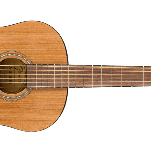 FA-15 3/4 Steel - Natural / Walnut / Laminated Agathis Top with Sapele Back and Sides