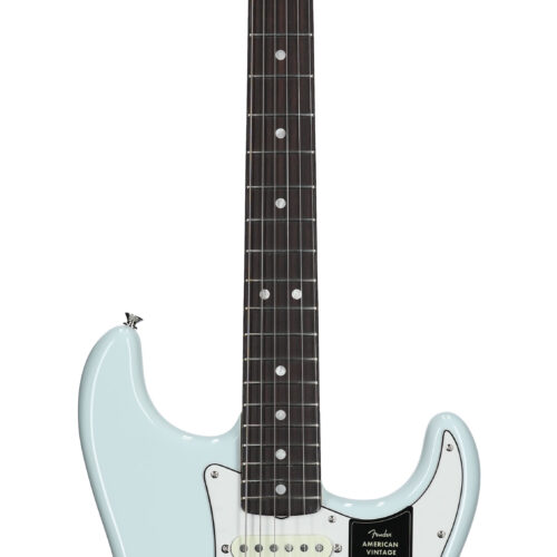 Fender Amer Vint II 1965 Strat RW Sonic Blue W/C
