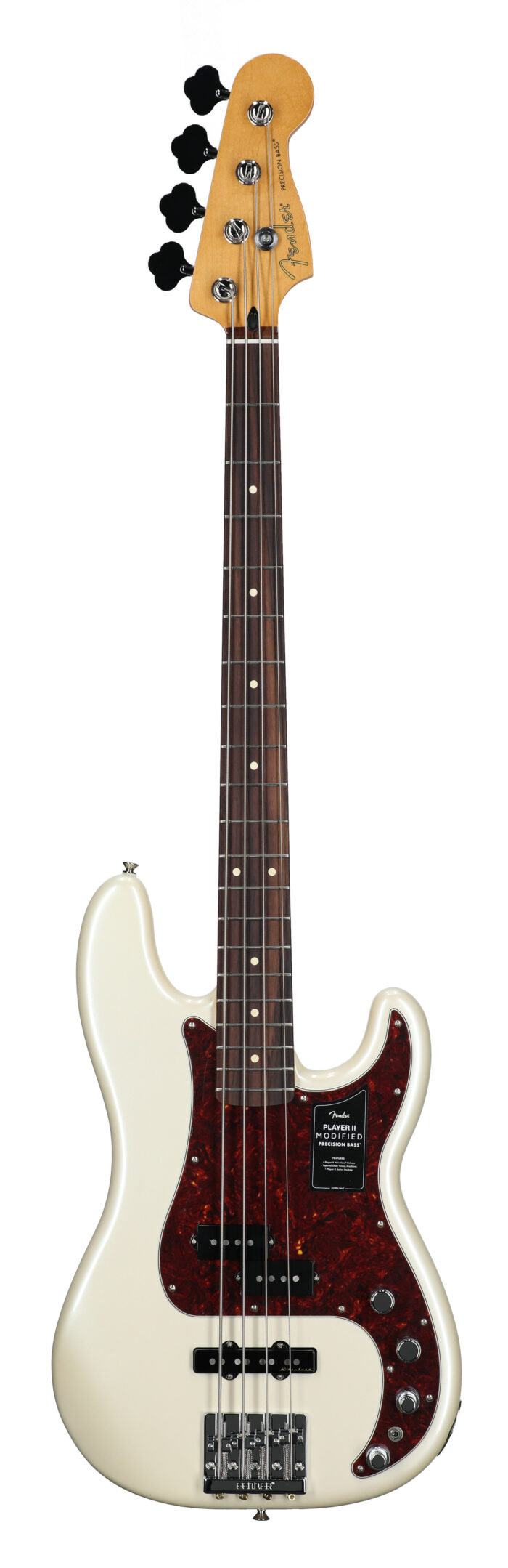 Fender Player II Modifd Active P Bass Olmyp Wh WB