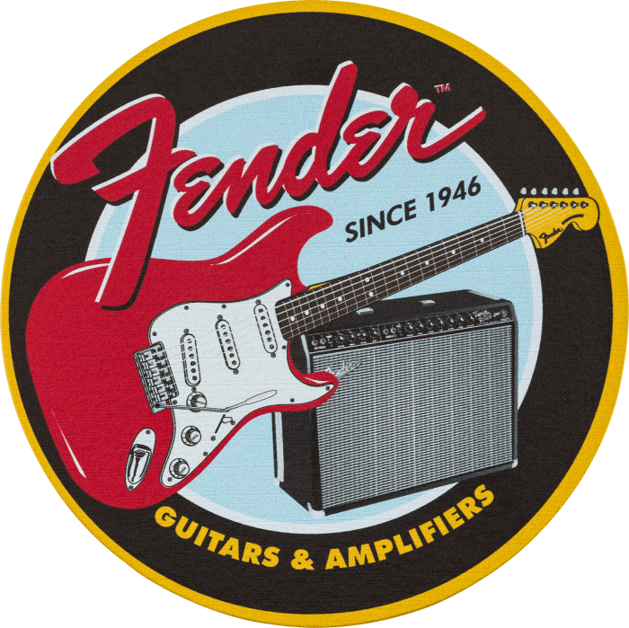 Fender™ 1946 Guitars & Amps Coaster Set - Image 2