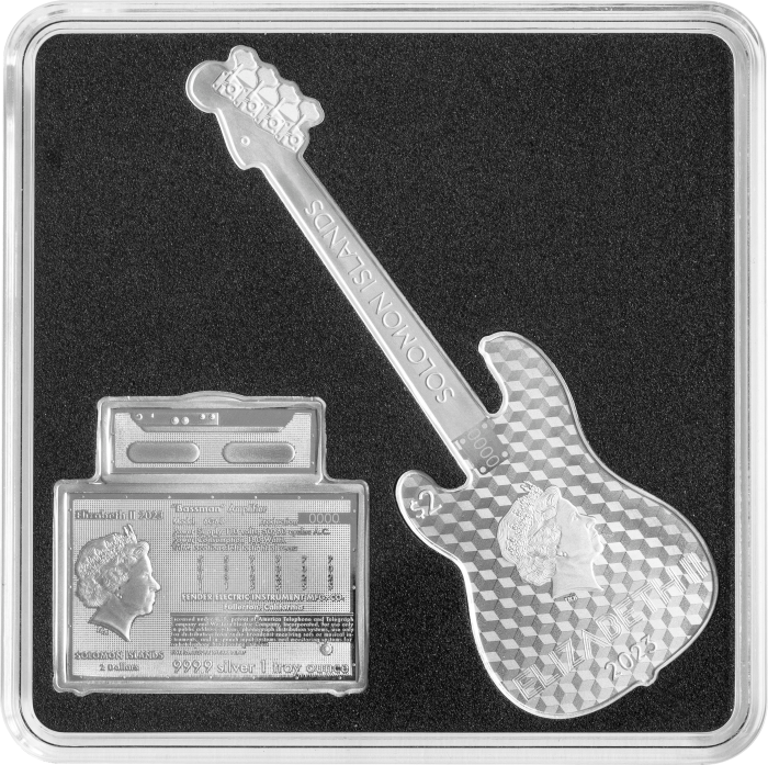 Fender™ Dynamic Duo Silver Coin Set - Image 2