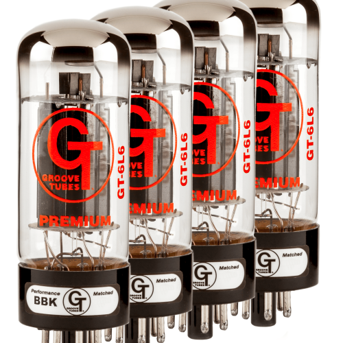 Groove Tubes® GT-6L6-S Tubes - Quartet / Medium