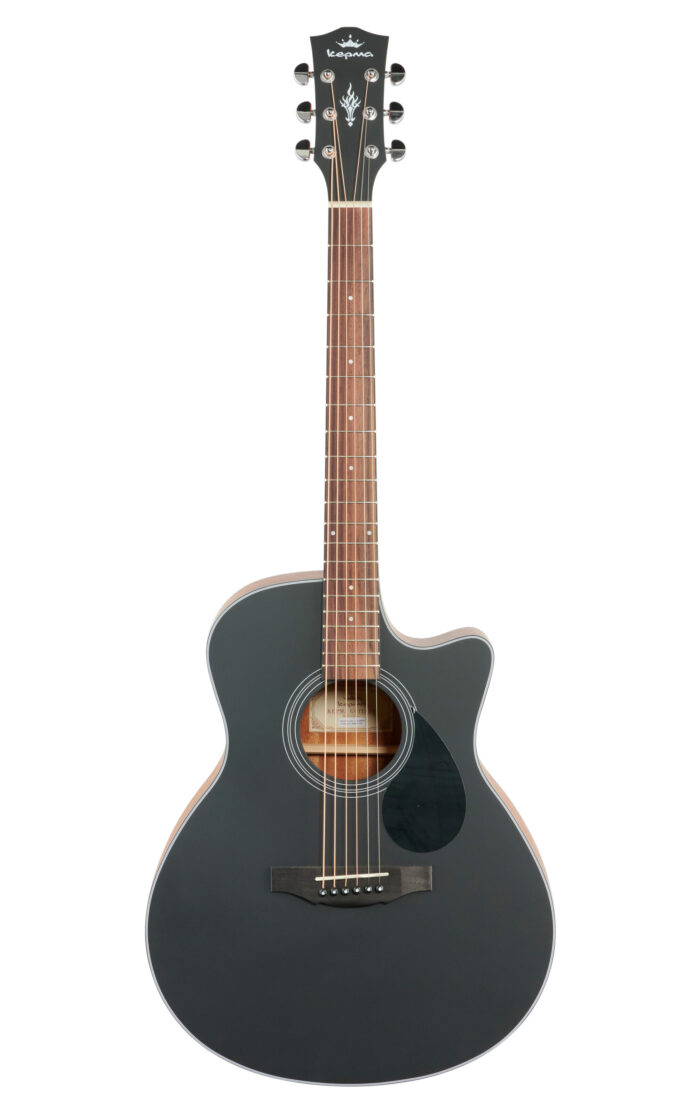Kepma K3 Grand Auditorium Acoustic Black Matte