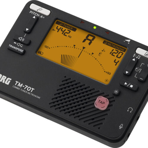 Korg TM70T Tuner Metronome Black