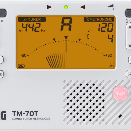 Korg TM70T Tuner Metronome White