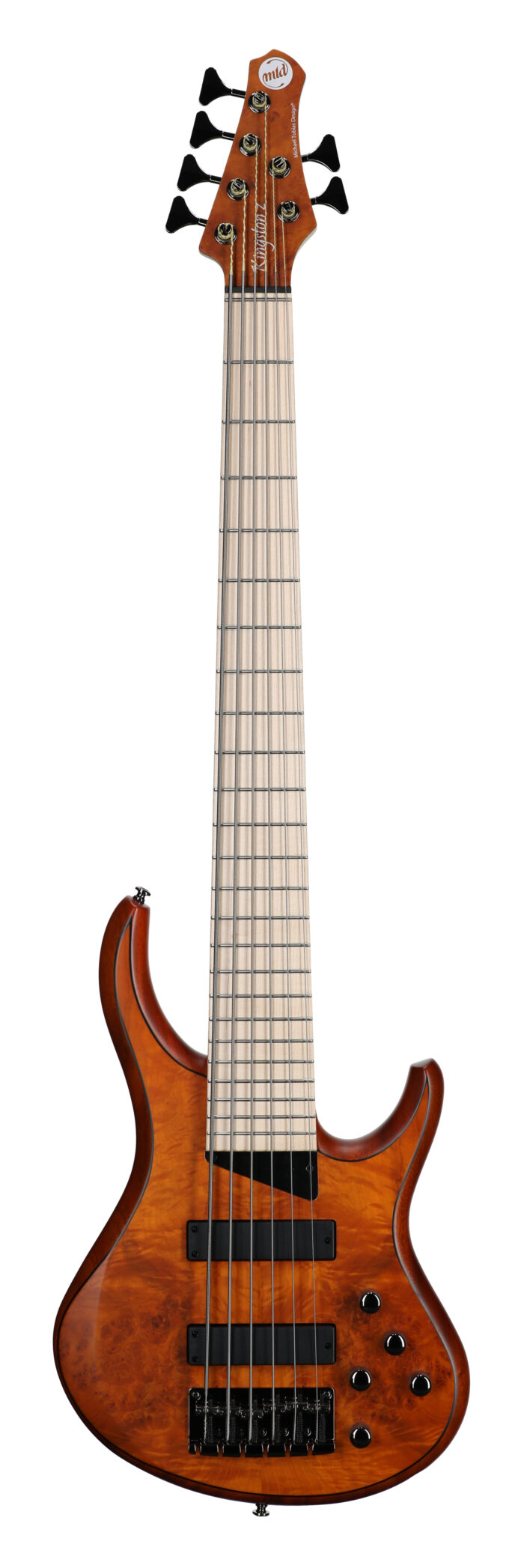MTD Kingston Z 6 String Bass Satin Amber