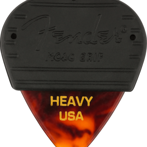 Mojo Grip Celluloid Picks - 3 Pack - Tortoise Shell / Heavy