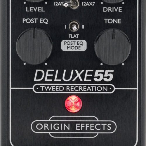 Origin Deluxe55 Tweed Rec. Overdrive Pedal BLK