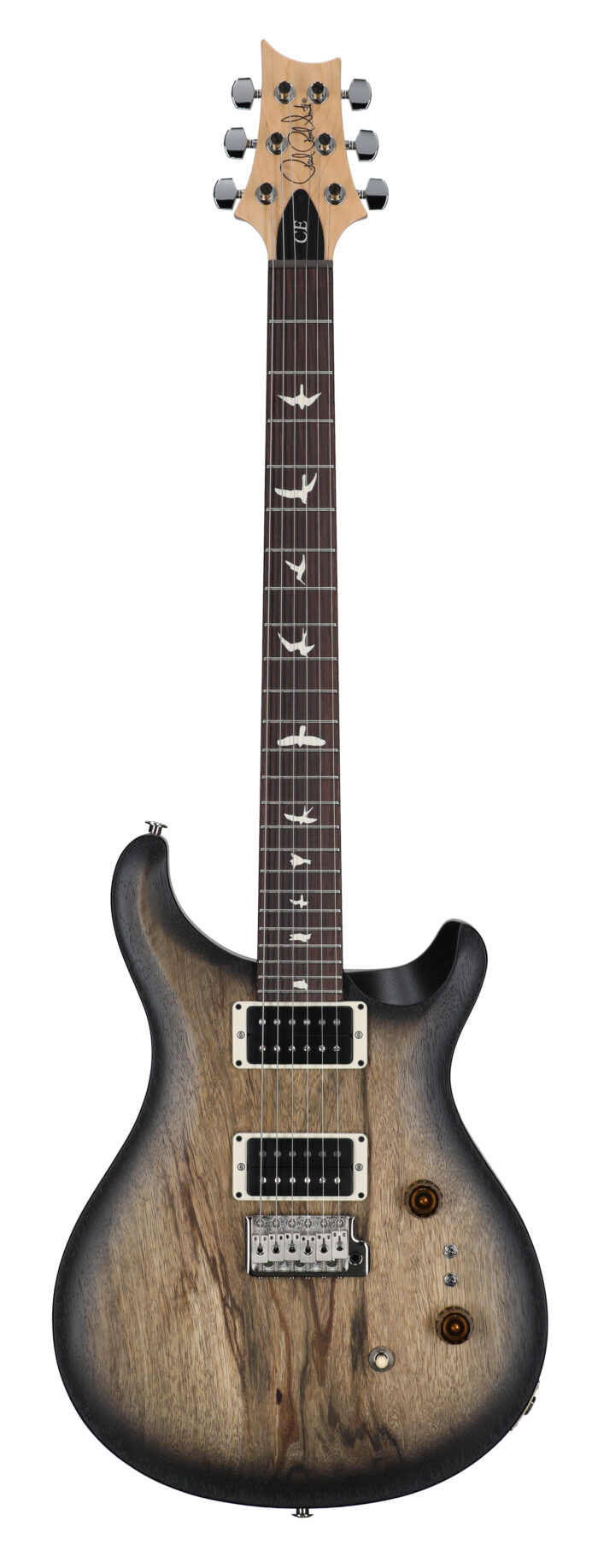 PRS CE 24-08 Limited Black Limba Natural Smokeburs