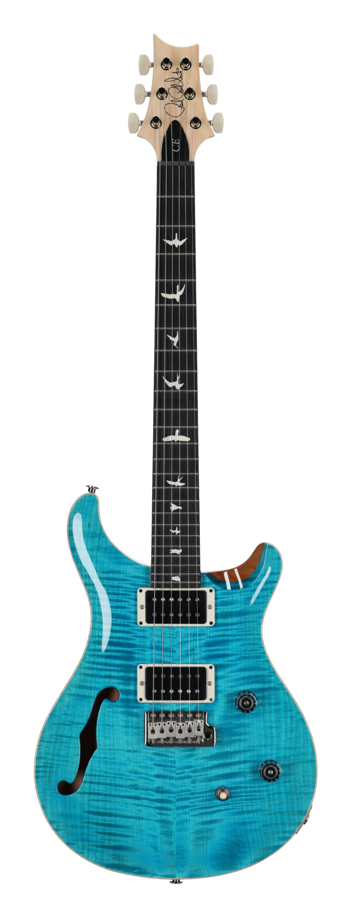 PRS CE24 Semi-Hollow Carroll Blue with Gigbag