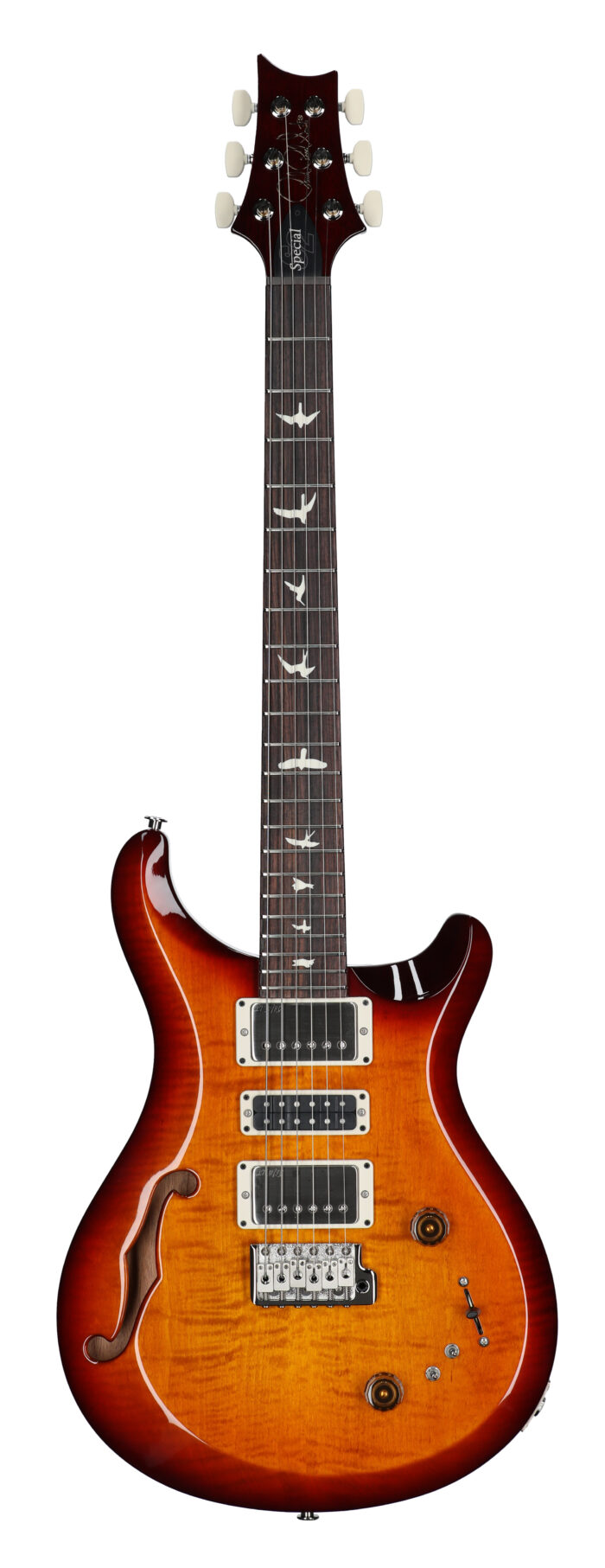 PRS S2 Special Semi-Hollow Dark Cherry Sunburst