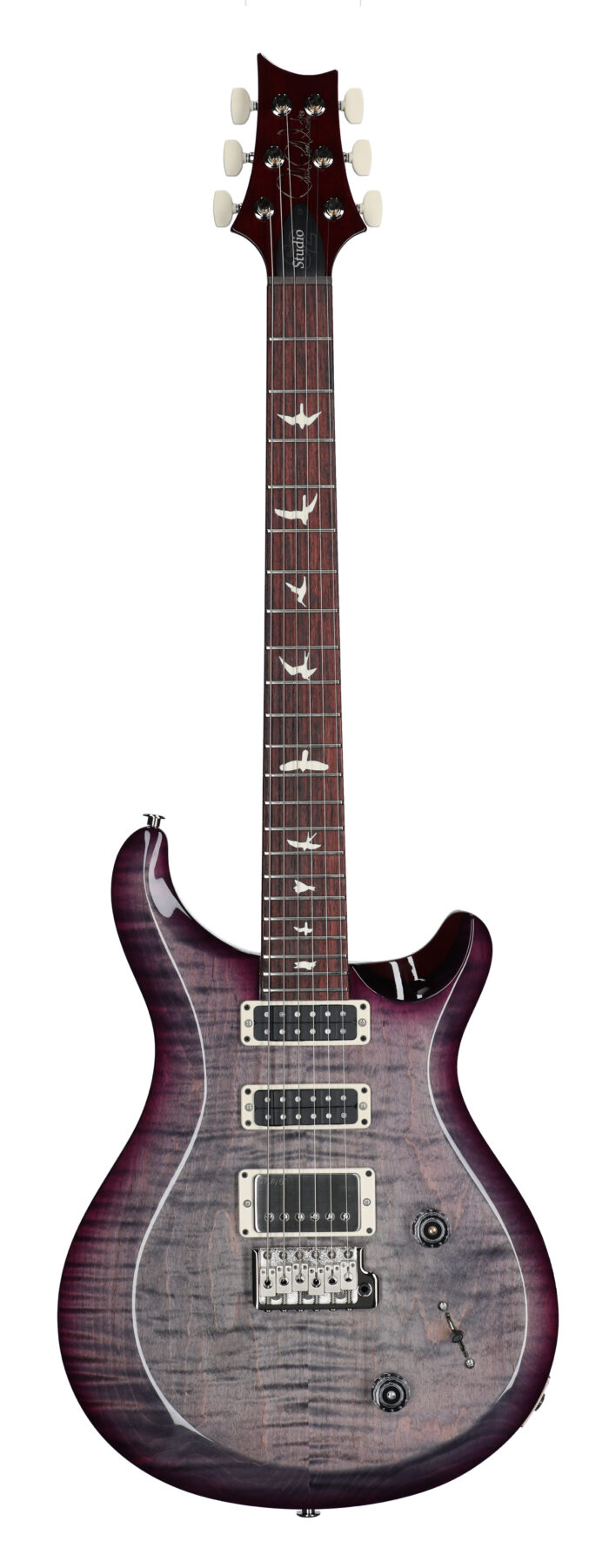 PRS S2 Studio Faded Gray Black Purple Burst