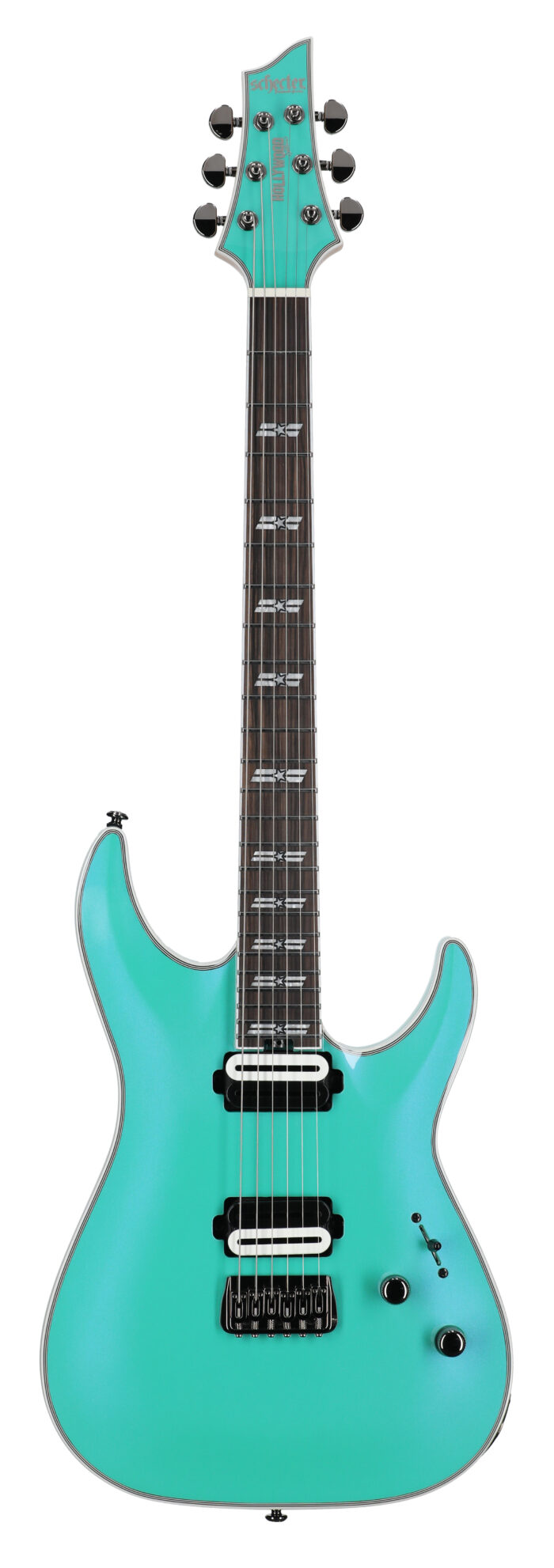 Schecter C-1 SLS EG Hollywood Glacier Metallic