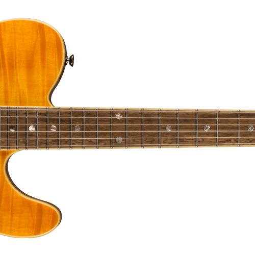 Special Edition Custom Telecaster® FMT HH - Amber / Indian Laurel / Mahogany with Carved Flame Maple Top