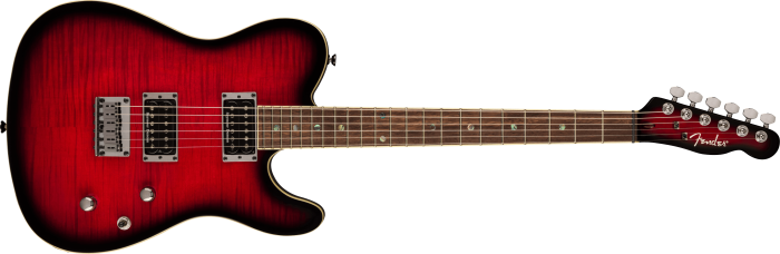 Special Edition Custom Telecaster® FMT HH - Black Cherry Burst / Indian Laurel / Mahogany with Carved Flame Maple Top