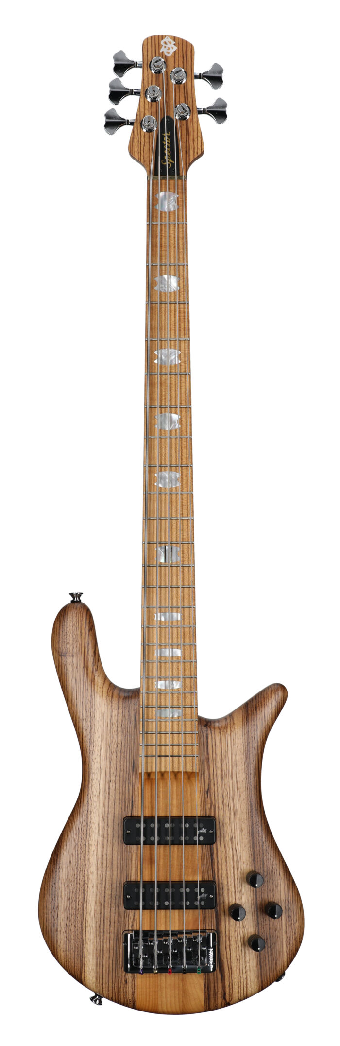 Spector Euro 5 string RST Zebrawood Natural Matte