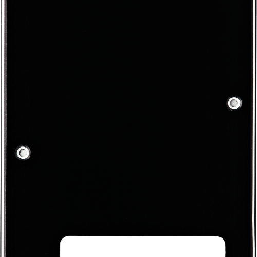 Stratocaster® Modern-Style Tremolo Backplates - Black / 3-Ply