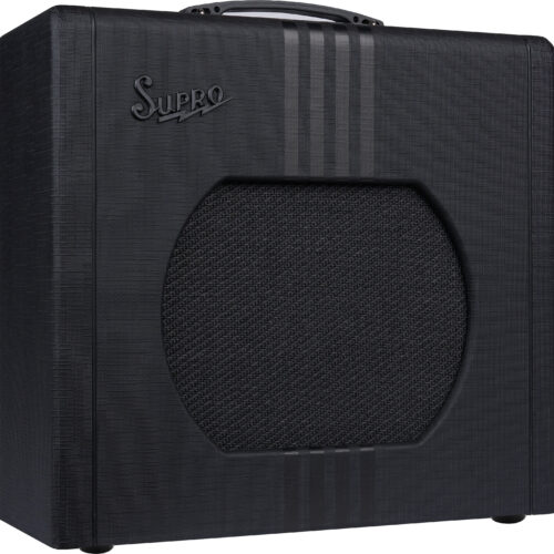Supro Delta King 12 Reverb Black/Black 1x12in 15 W