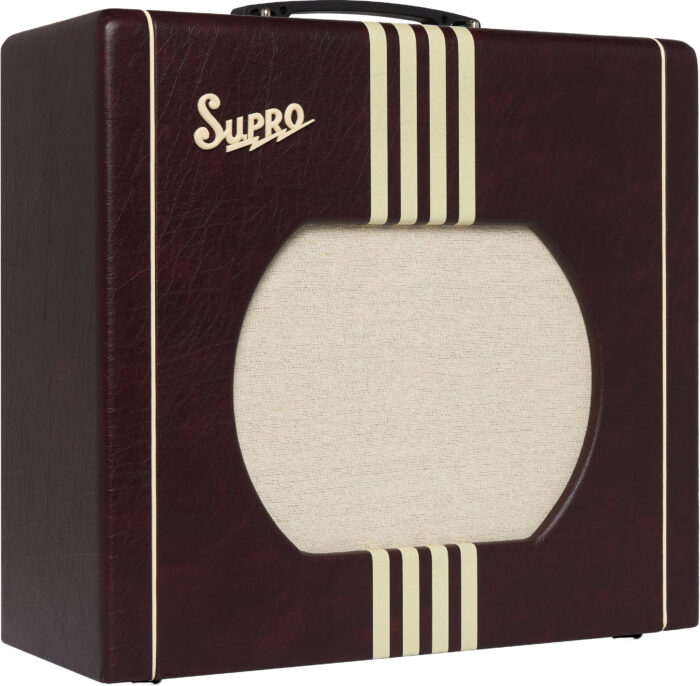 Supro Delta King Combo 1x12in 15 W Burgundy/Cream